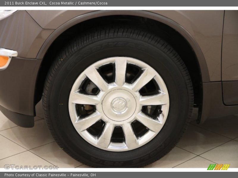 Cocoa Metallic / Cashmere/Cocoa 2011 Buick Enclave CXL