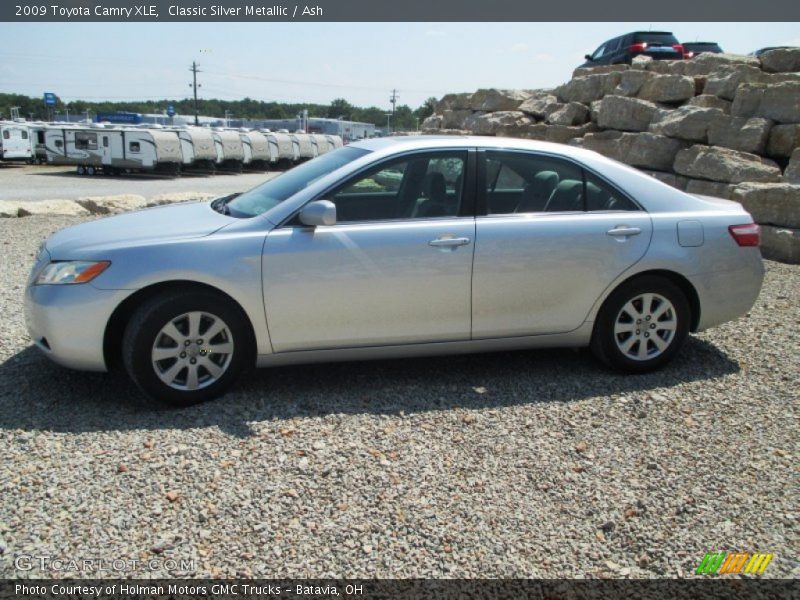 Classic Silver Metallic / Ash 2009 Toyota Camry XLE