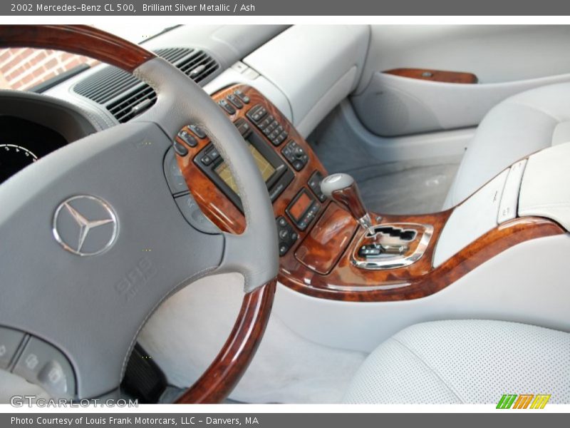 Brilliant Silver Metallic / Ash 2002 Mercedes-Benz CL 500