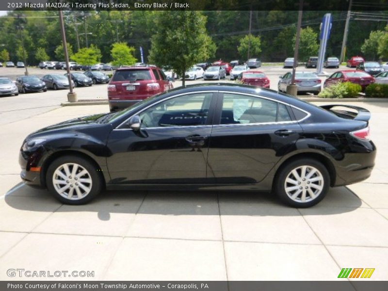 Ebony Black / Black 2012 Mazda MAZDA6 i Touring Plus Sedan