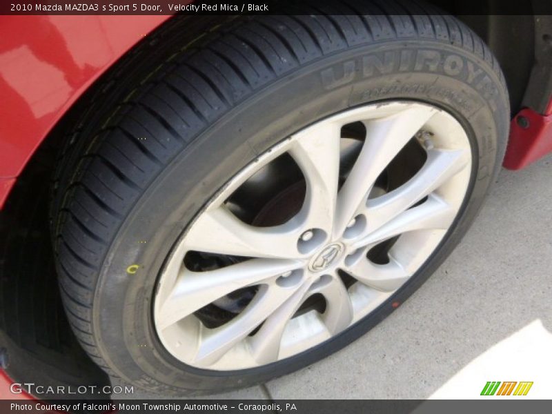 Velocity Red Mica / Black 2010 Mazda MAZDA3 s Sport 5 Door