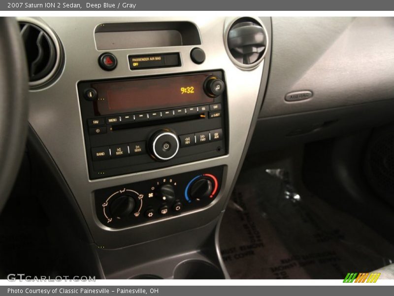 Deep Blue / Gray 2007 Saturn ION 2 Sedan