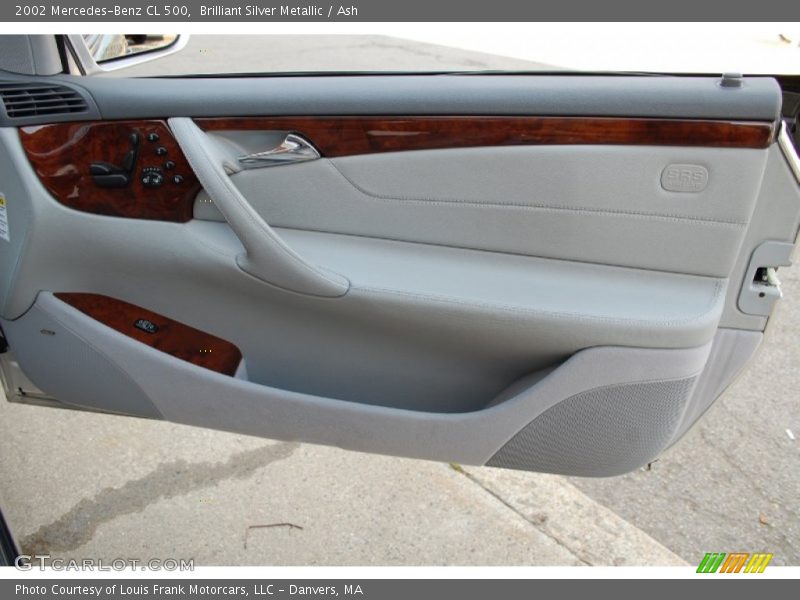 Brilliant Silver Metallic / Ash 2002 Mercedes-Benz CL 500