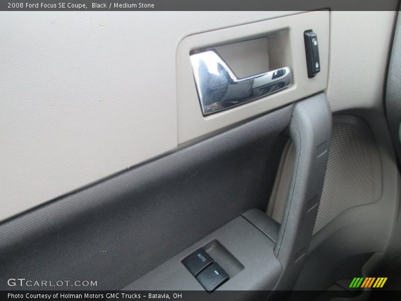 Black / Medium Stone 2008 Ford Focus SE Coupe
