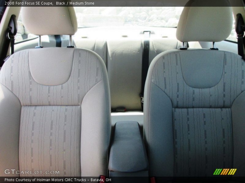 Black / Medium Stone 2008 Ford Focus SE Coupe