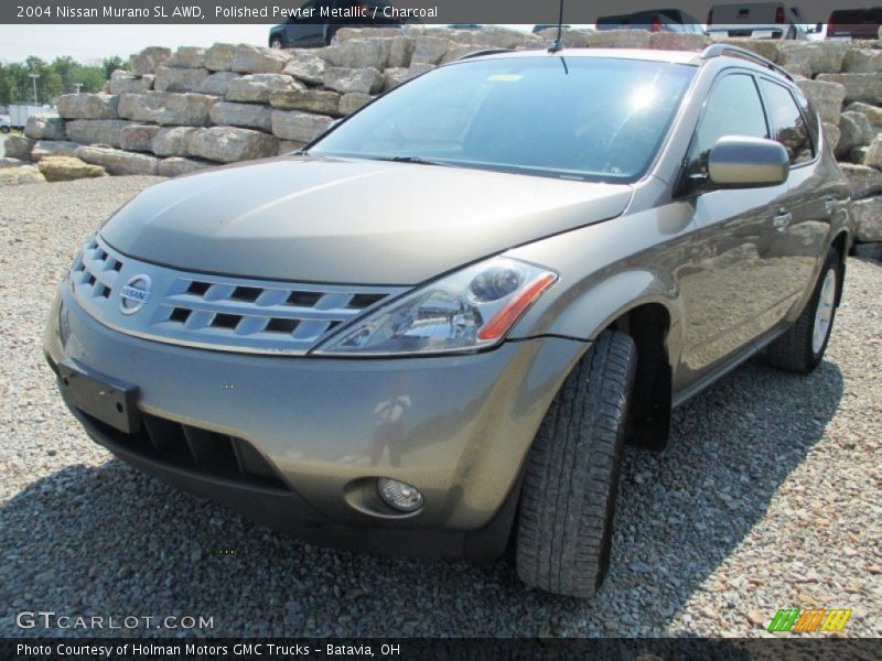 Polished Pewter Metallic / Charcoal 2004 Nissan Murano SL AWD
