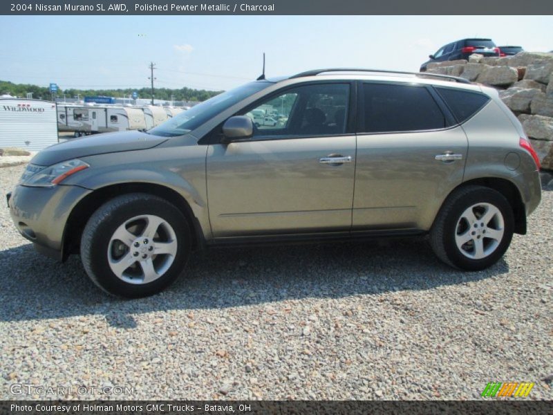 Polished Pewter Metallic / Charcoal 2004 Nissan Murano SL AWD