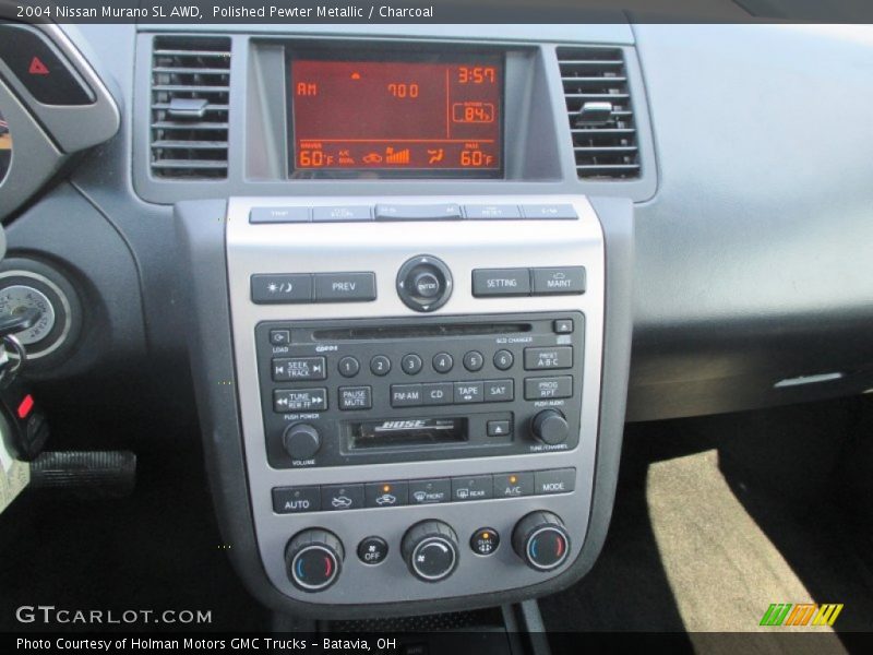 Polished Pewter Metallic / Charcoal 2004 Nissan Murano SL AWD