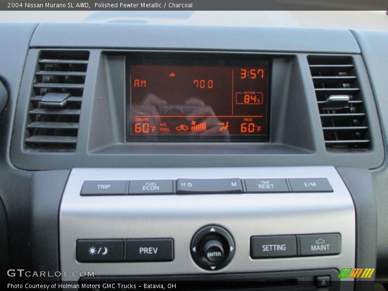 Polished Pewter Metallic / Charcoal 2004 Nissan Murano SL AWD
