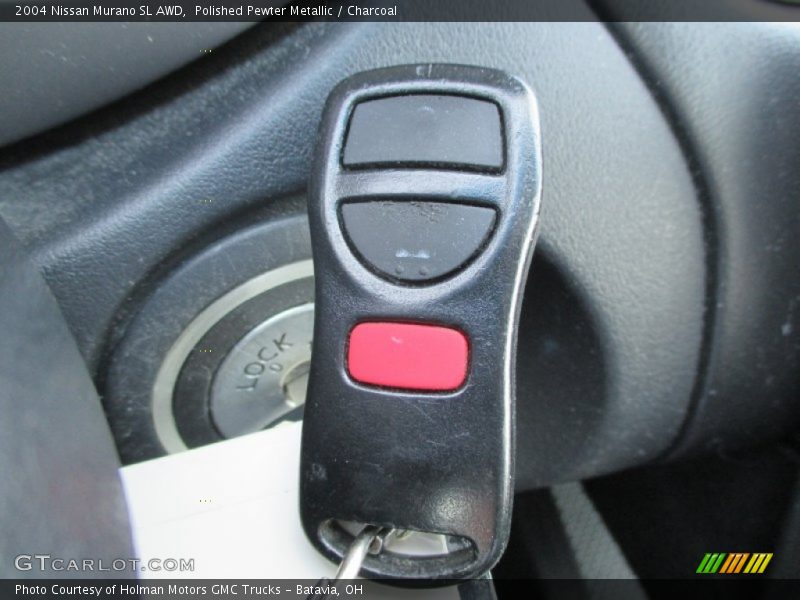 Polished Pewter Metallic / Charcoal 2004 Nissan Murano SL AWD