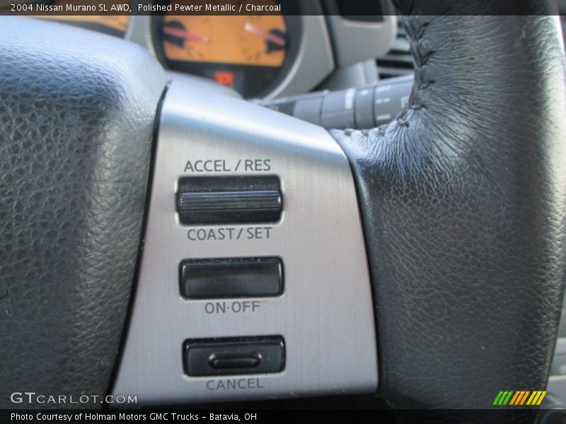 Polished Pewter Metallic / Charcoal 2004 Nissan Murano SL AWD