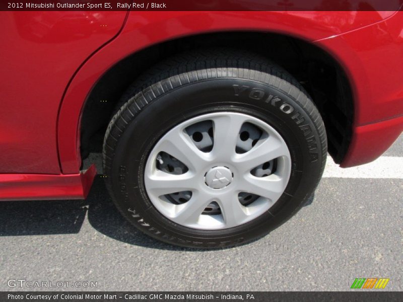 Rally Red / Black 2012 Mitsubishi Outlander Sport ES