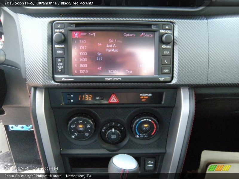 Audio System of 2015 FR-S 