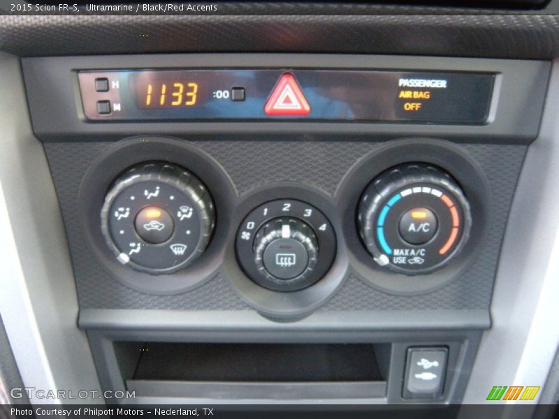 Controls of 2015 FR-S 