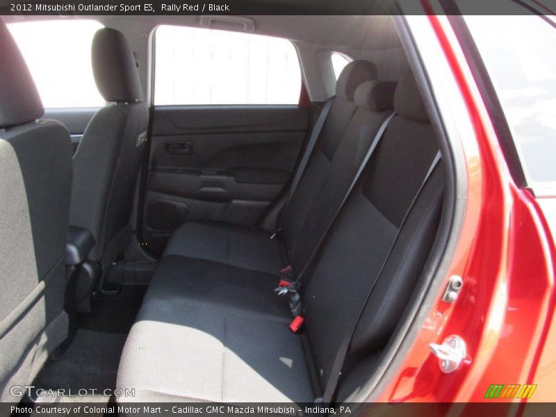 Rally Red / Black 2012 Mitsubishi Outlander Sport ES