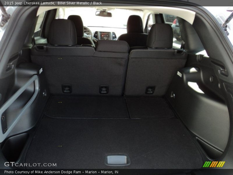 Billet Silver Metallic / Black 2015 Jeep Cherokee Latitude