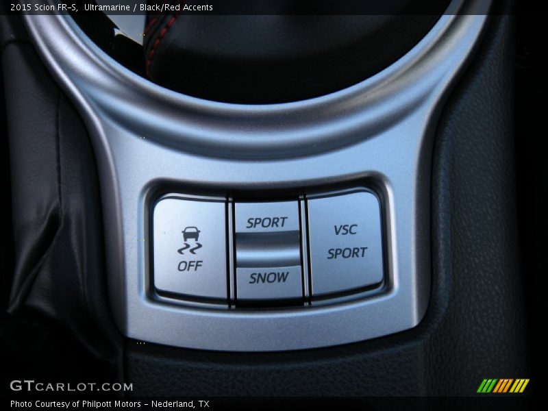 Controls of 2015 FR-S 