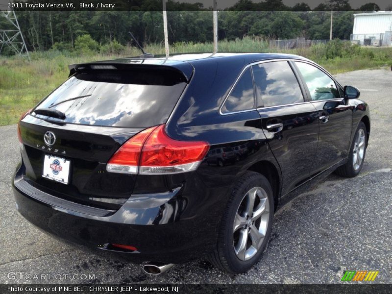 Black / Ivory 2011 Toyota Venza V6