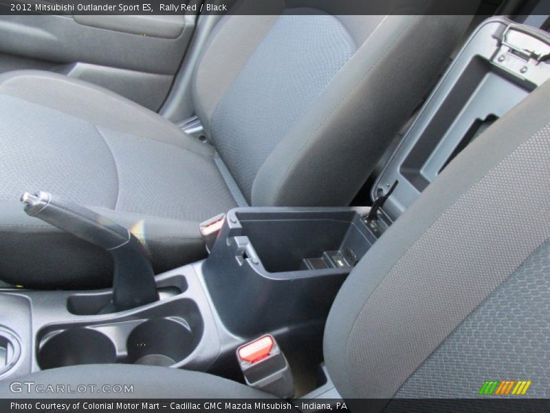 Rally Red / Black 2012 Mitsubishi Outlander Sport ES