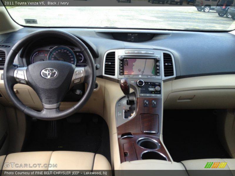 Black / Ivory 2011 Toyota Venza V6