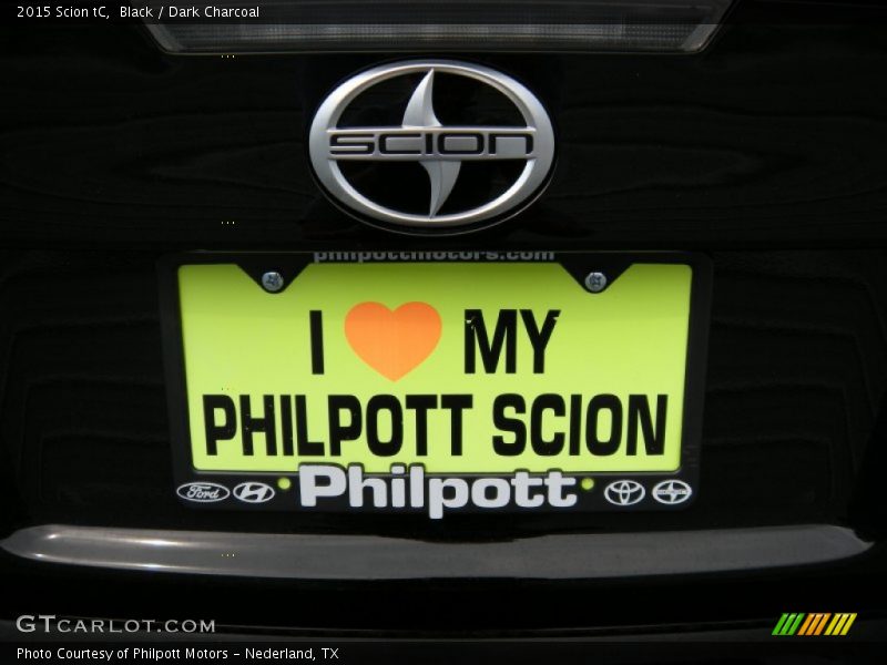 Black / Dark Charcoal 2015 Scion tC