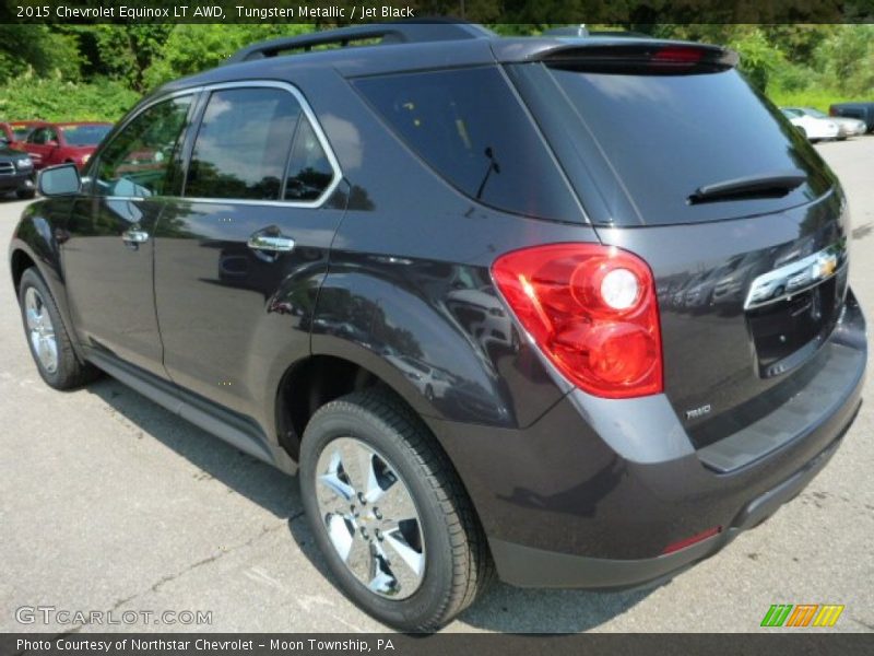 Tungsten Metallic / Jet Black 2015 Chevrolet Equinox LT AWD