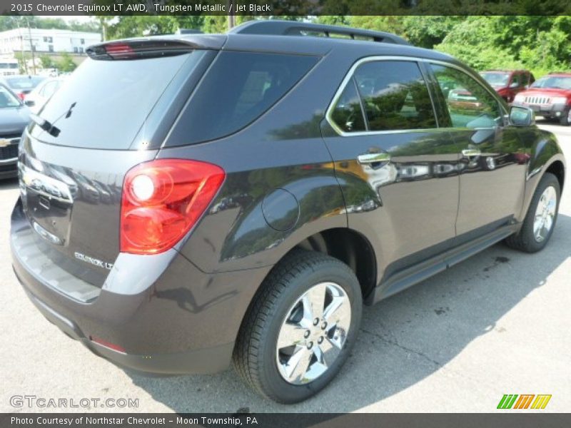 Tungsten Metallic / Jet Black 2015 Chevrolet Equinox LT AWD