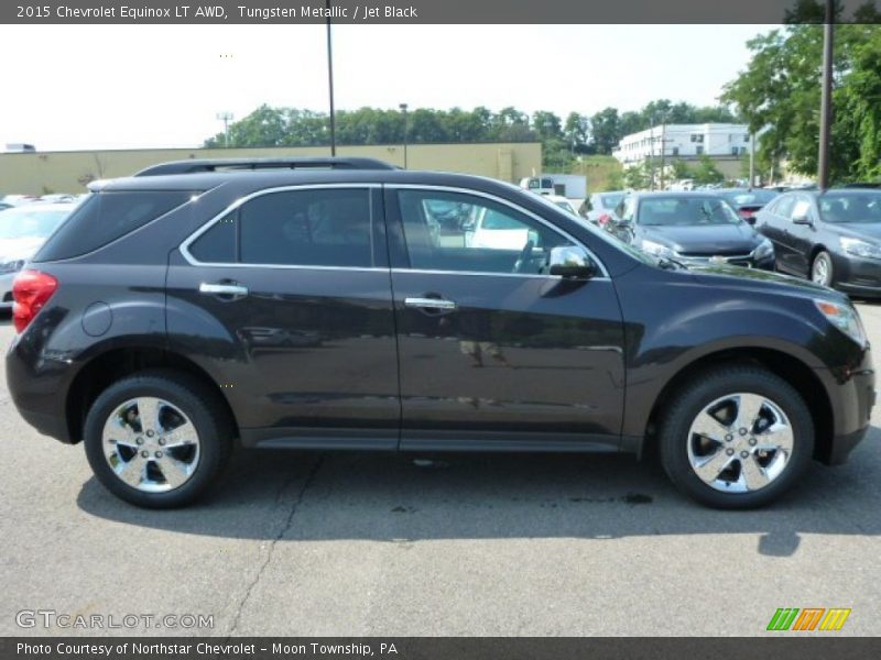 Tungsten Metallic / Jet Black 2015 Chevrolet Equinox LT AWD