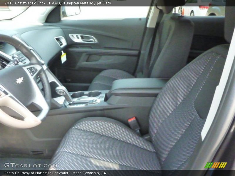 Tungsten Metallic / Jet Black 2015 Chevrolet Equinox LT AWD