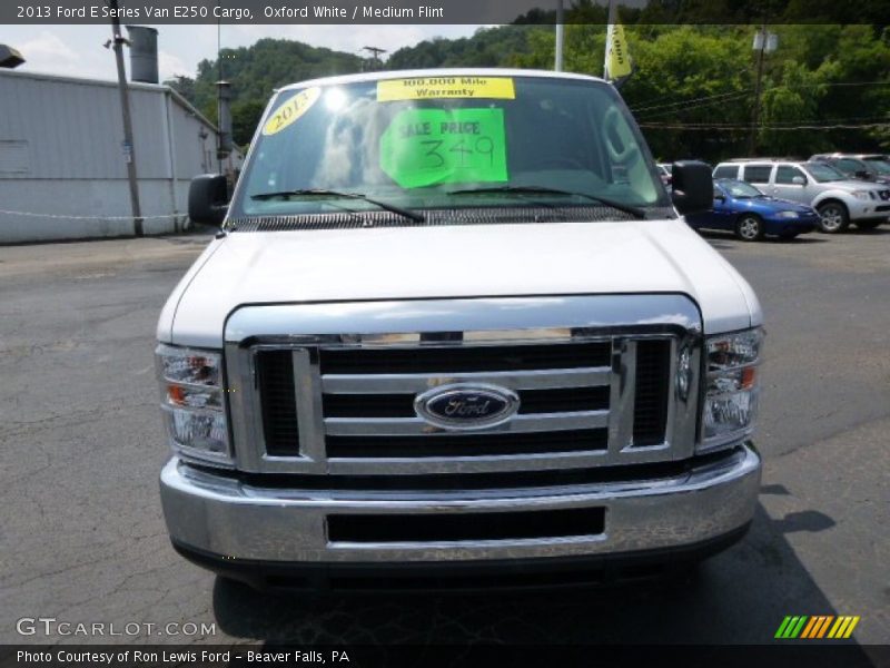 Oxford White / Medium Flint 2013 Ford E Series Van E250 Cargo