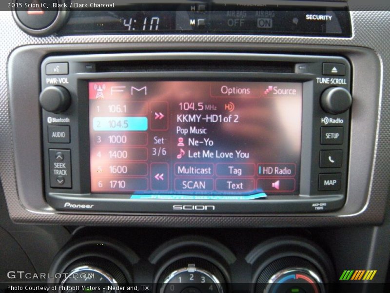 Audio System of 2015 tC 