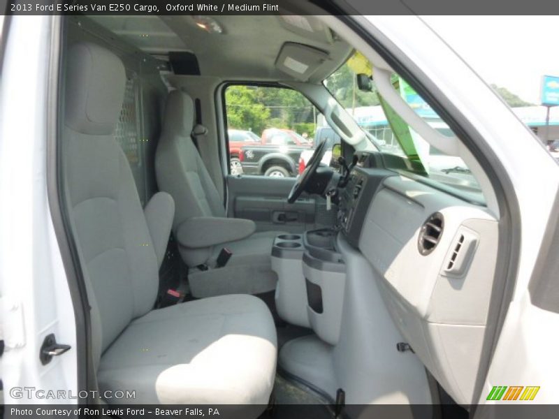 Oxford White / Medium Flint 2013 Ford E Series Van E250 Cargo