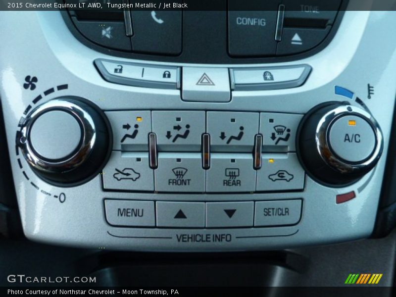 Tungsten Metallic / Jet Black 2015 Chevrolet Equinox LT AWD