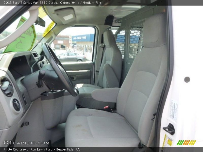 Oxford White / Medium Flint 2013 Ford E Series Van E250 Cargo