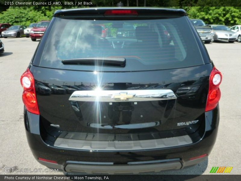 Black / Jet Black 2015 Chevrolet Equinox LS AWD