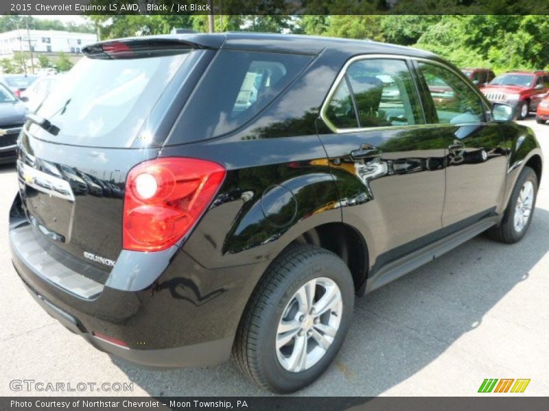 Black / Jet Black 2015 Chevrolet Equinox LS AWD