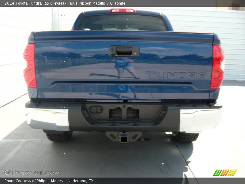Blue Ribbon Metallic / Graphite 2014 Toyota Tundra TSS CrewMax