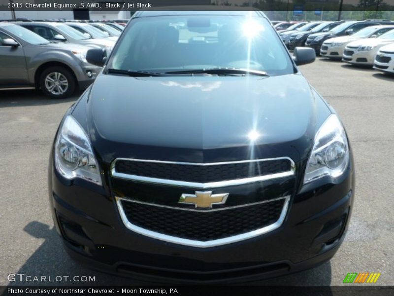 Black / Jet Black 2015 Chevrolet Equinox LS AWD