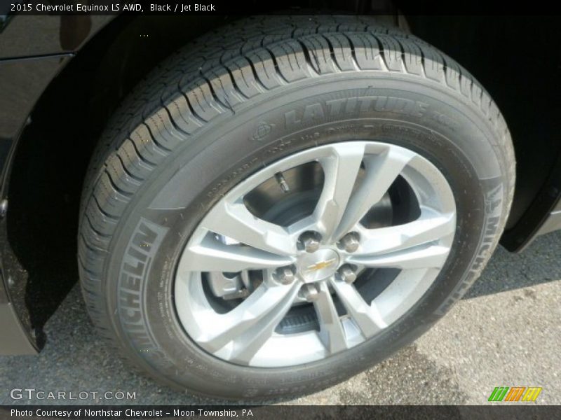 Black / Jet Black 2015 Chevrolet Equinox LS AWD