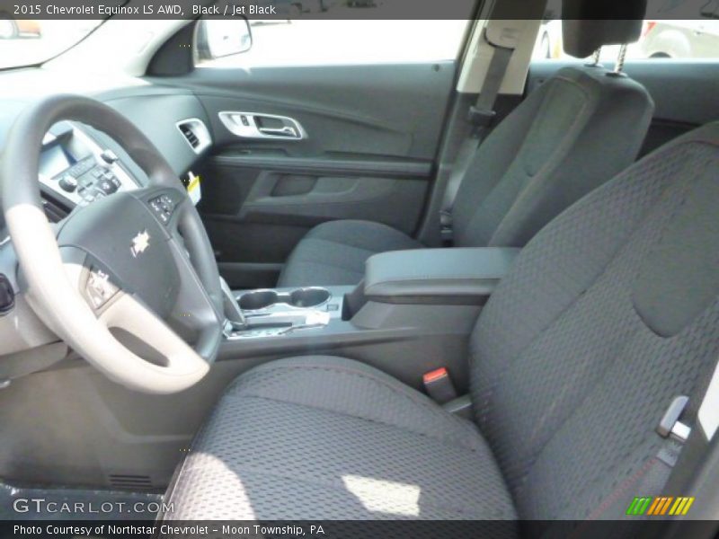 Black / Jet Black 2015 Chevrolet Equinox LS AWD