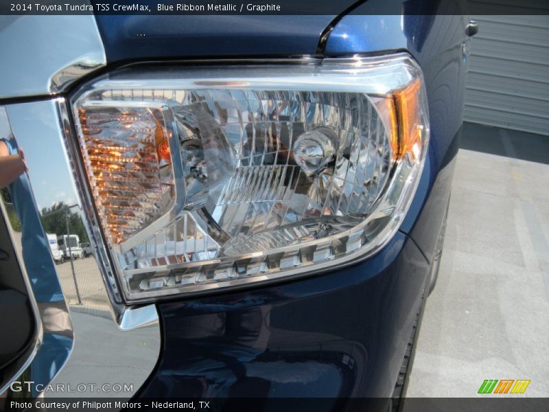 Blue Ribbon Metallic / Graphite 2014 Toyota Tundra TSS CrewMax
