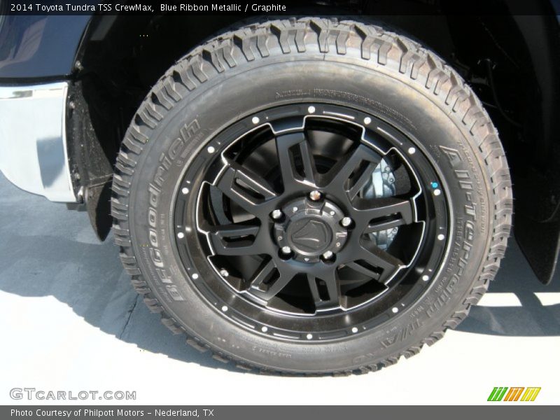 Blue Ribbon Metallic / Graphite 2014 Toyota Tundra TSS CrewMax
