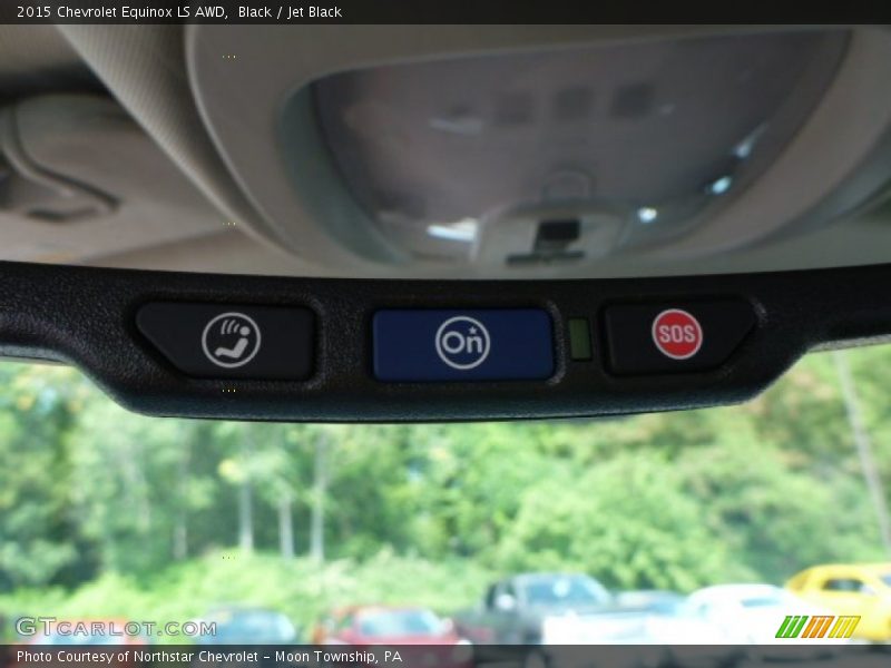 Black / Jet Black 2015 Chevrolet Equinox LS AWD