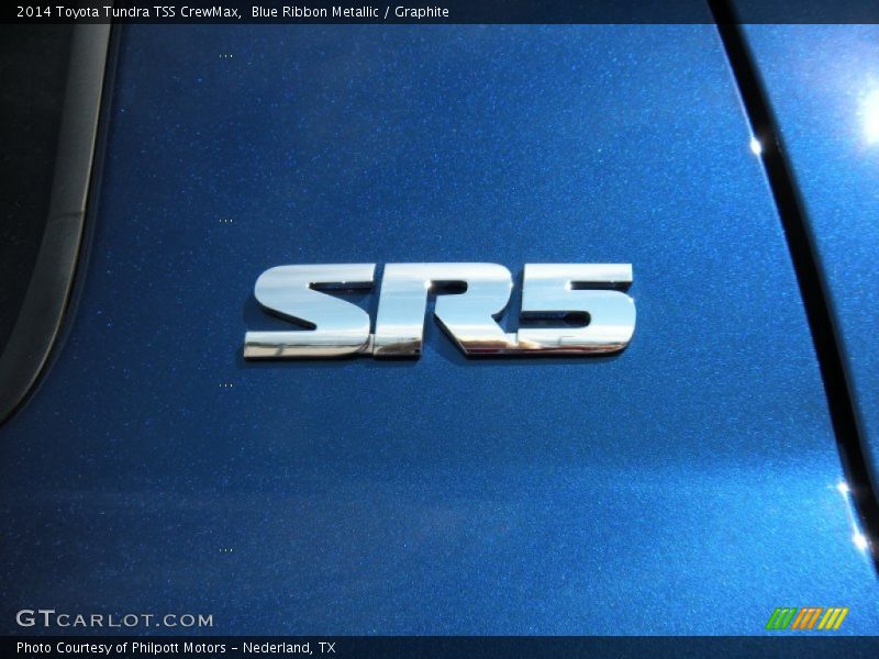 Blue Ribbon Metallic / Graphite 2014 Toyota Tundra TSS CrewMax
