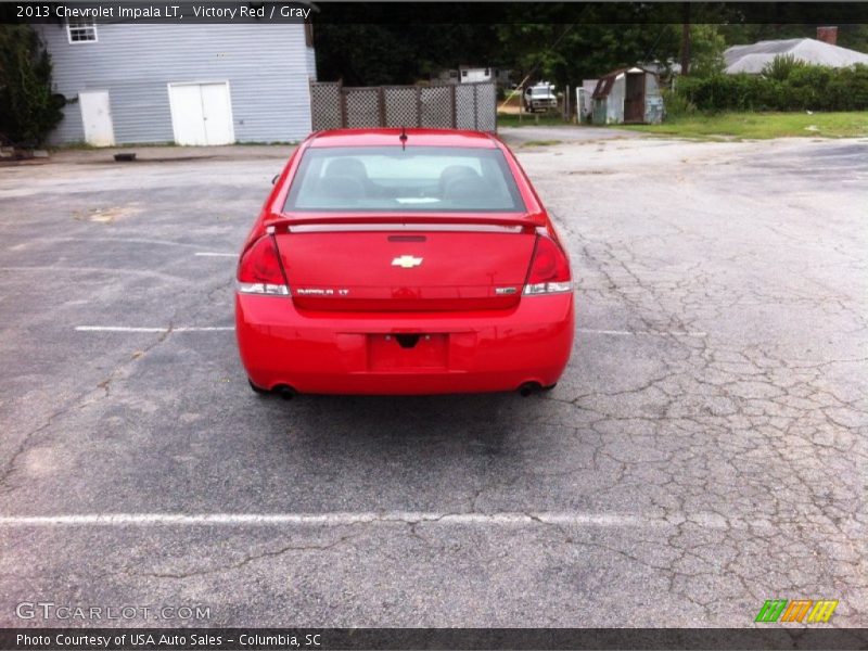 Victory Red / Gray 2013 Chevrolet Impala LT