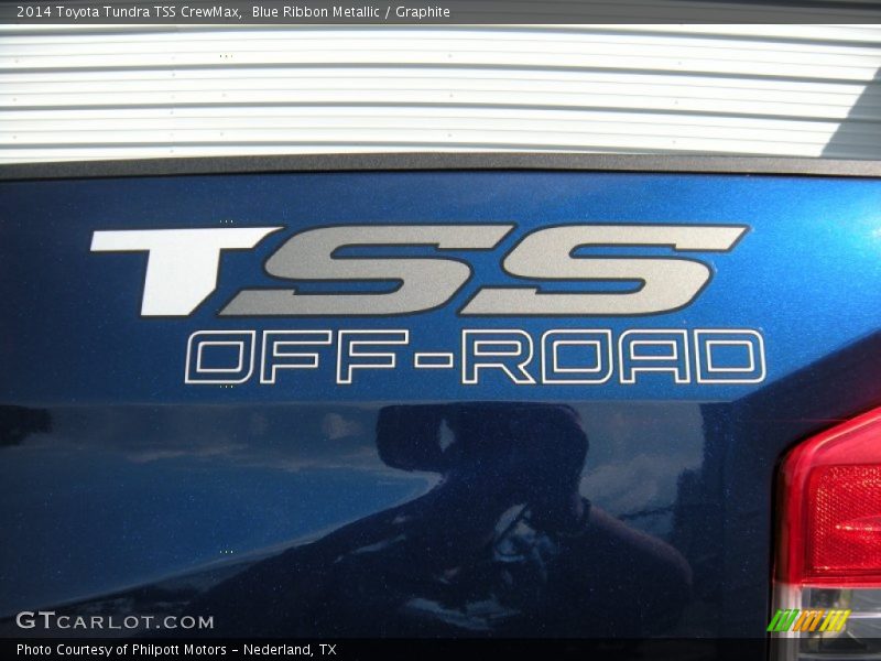 Blue Ribbon Metallic / Graphite 2014 Toyota Tundra TSS CrewMax