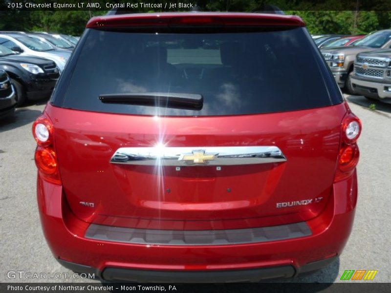 Crystal Red Tintcoat / Jet Black 2015 Chevrolet Equinox LT AWD