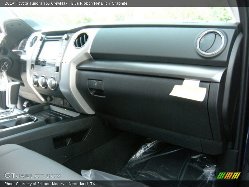 Blue Ribbon Metallic / Graphite 2014 Toyota Tundra TSS CrewMax