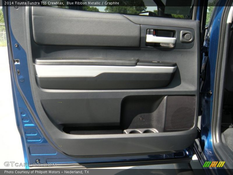 Blue Ribbon Metallic / Graphite 2014 Toyota Tundra TSS CrewMax