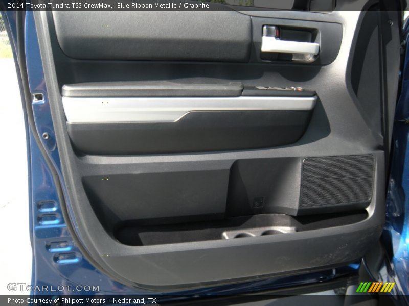 Blue Ribbon Metallic / Graphite 2014 Toyota Tundra TSS CrewMax